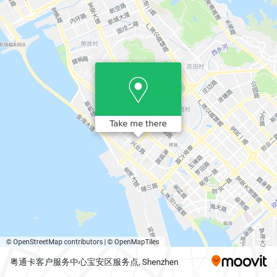 粤通卡客户服务中心宝安区服务点 map