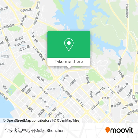 宝安客运中心-停车场 map
