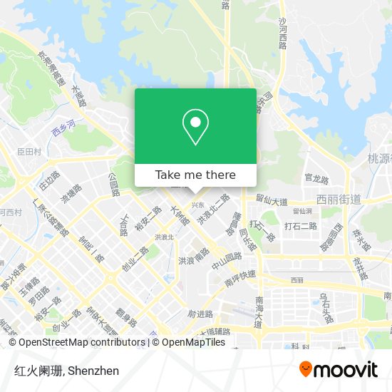 红火阑珊 map