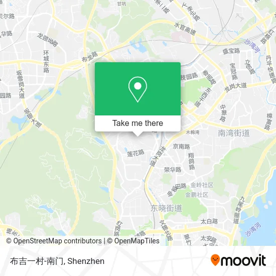 布吉一村-南门 map