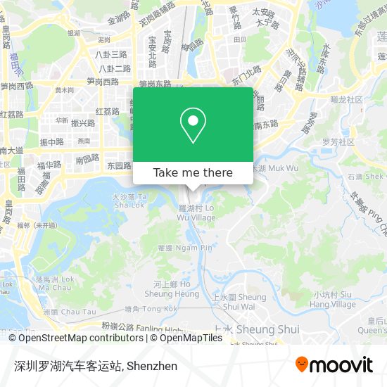 深圳罗湖汽车客运站 map