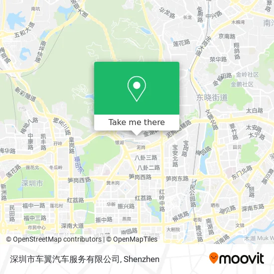 深圳市车翼汽车服务有限公司 map