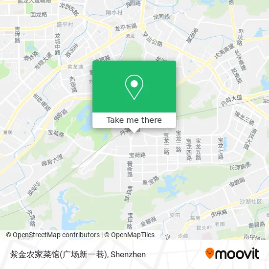 紫金农家菜馆(广场新一巷) map