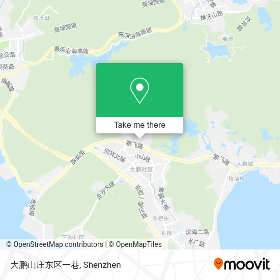 大鹏山庄东区一巷 map