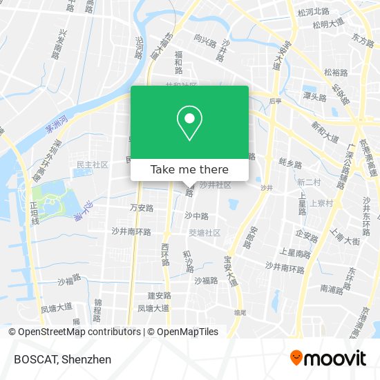 BOSCAT map