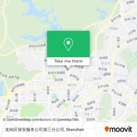 龙岗区保安服务公司第三分公司 map