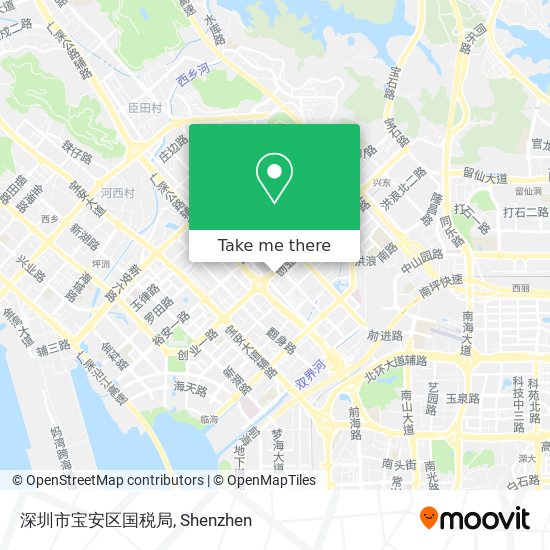深圳市宝安区国税局 map