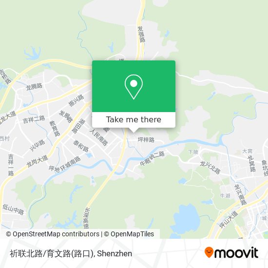 祈联北路/育文路(路口) map