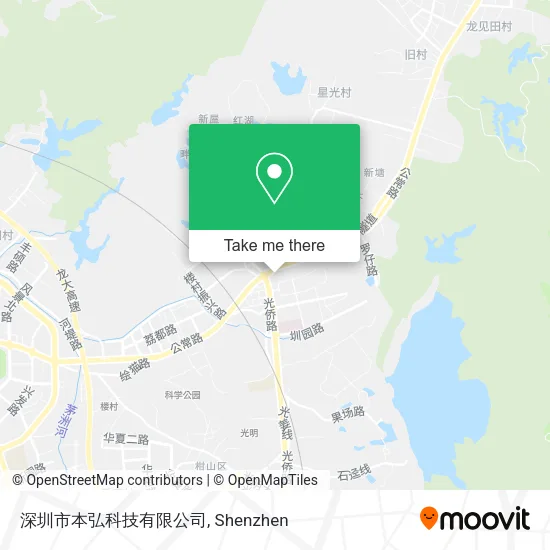 深圳市本弘科技有限公司 map
