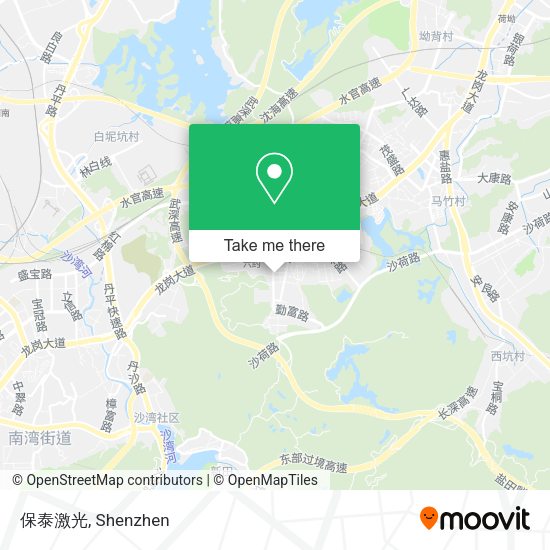 保泰激光 map