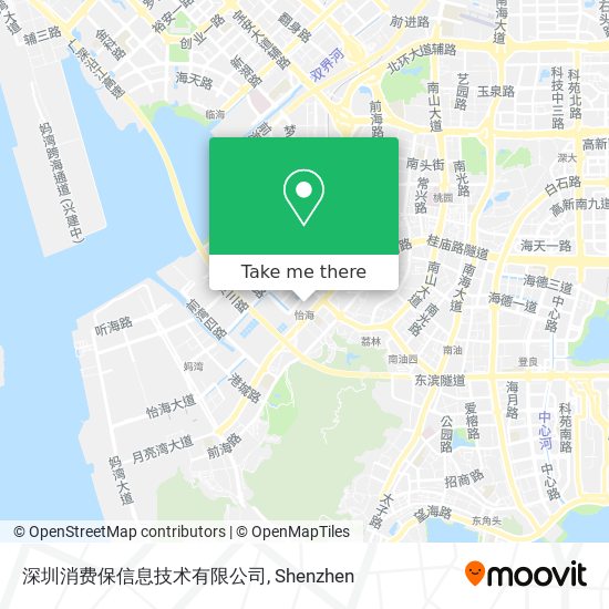 深圳消费保信息技术有限公司 map