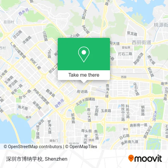 深圳市博纳学校 map