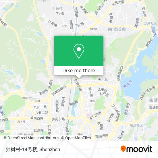 独树村-14号楼 map