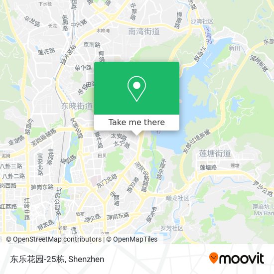 东乐花园-25栋 map