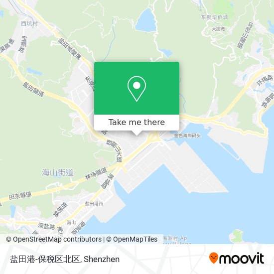 盐田港-保税区北区 map