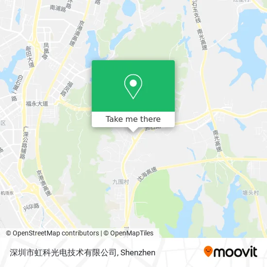 深圳市虹科光电技术有限公司 map