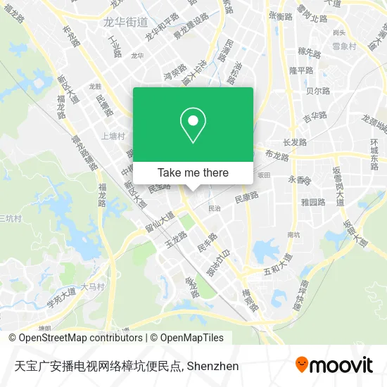 天宝广安播电视网络樟坑便民点 map