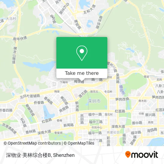 深物业·美林综合楼B map