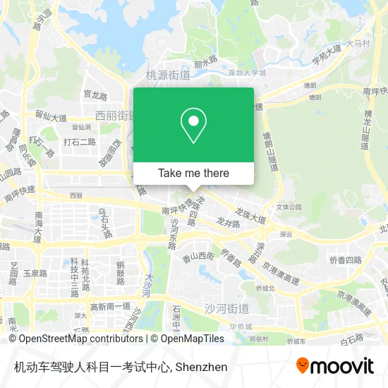 机动车驾驶人科目一考试中心 map