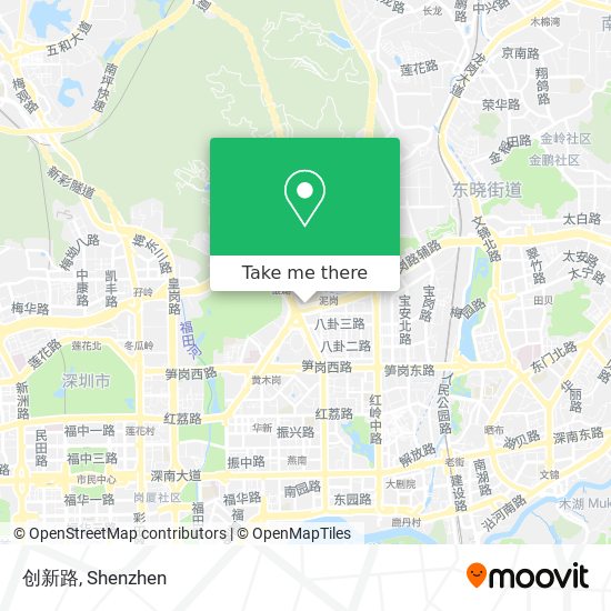 创新路 map