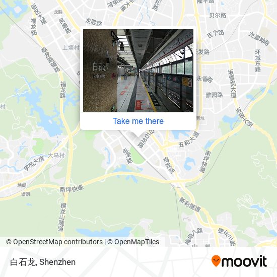 白石龙 map