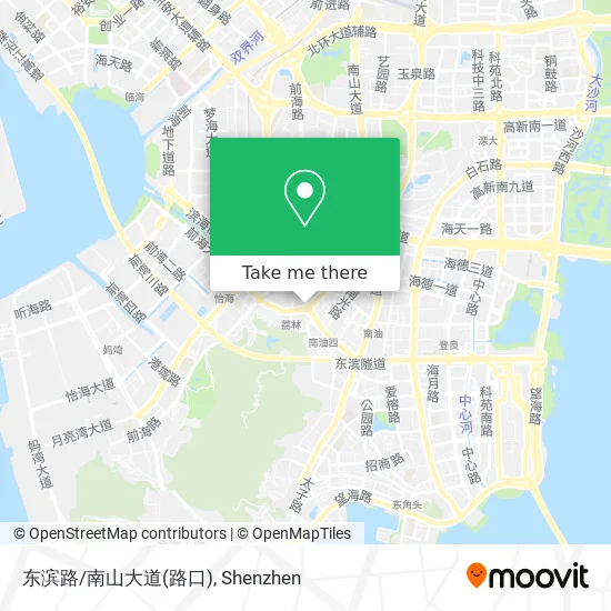 东滨路/南山大道(路口) map