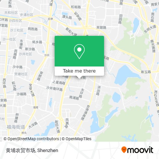 黄埔农贸市场 map