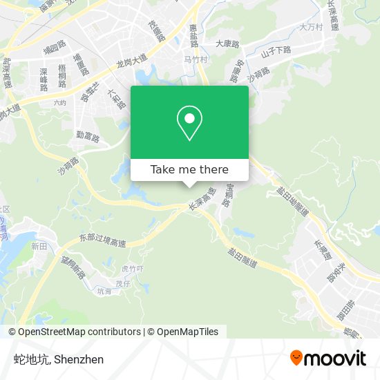 蛇地坑 map
