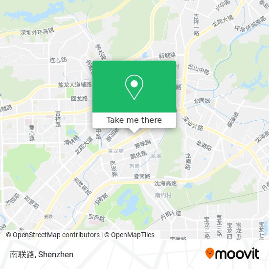 南联路 map