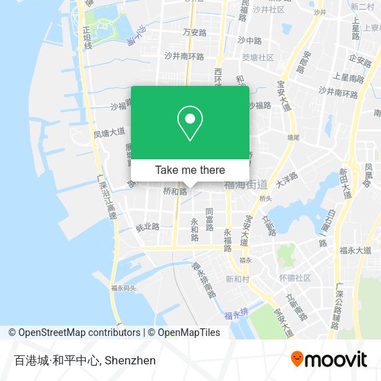 百港城·和平中心 map