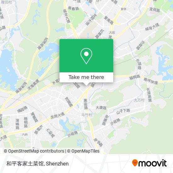 和平客家土菜馆 map