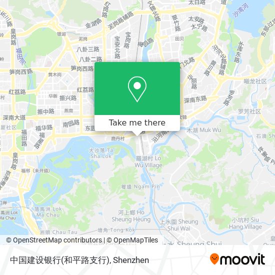 中国建设银行(和平路支行) map