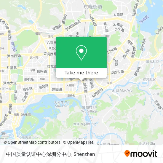 中国质量认证中心深圳分中心 map