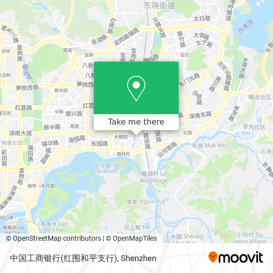 中国工商银行(红围和平支行) map