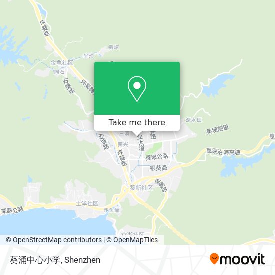 葵涌中心小学 map