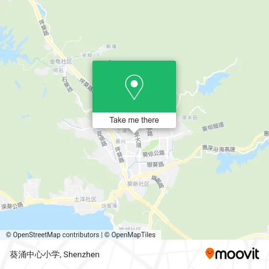 葵涌中心小学 map