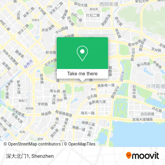 深大北门1 map