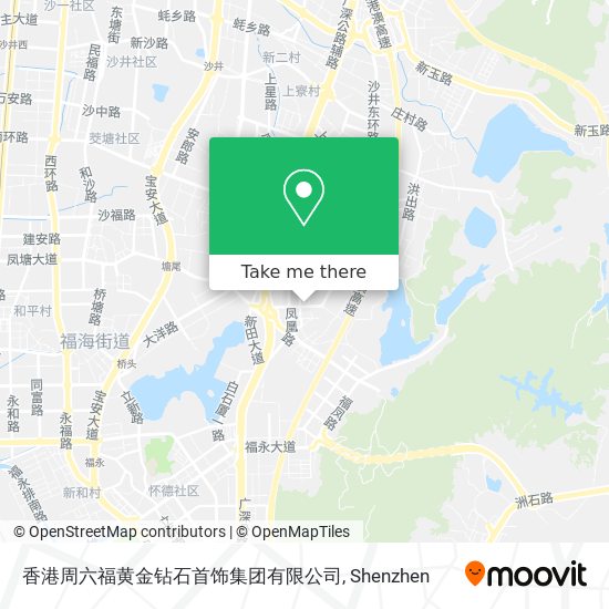 香港周六福黄金钻石首饰集团有限公司 map