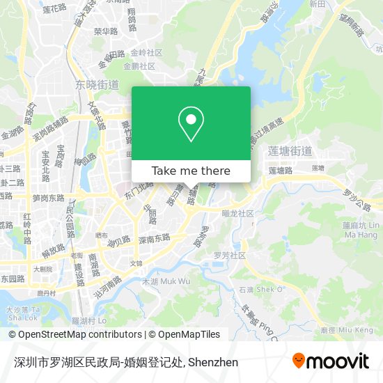 深圳市罗湖区民政局-婚姻登记处 map