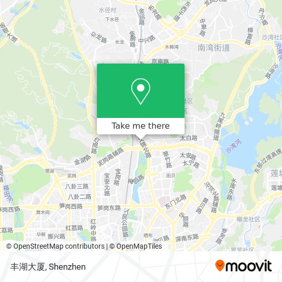 丰湖大厦 map