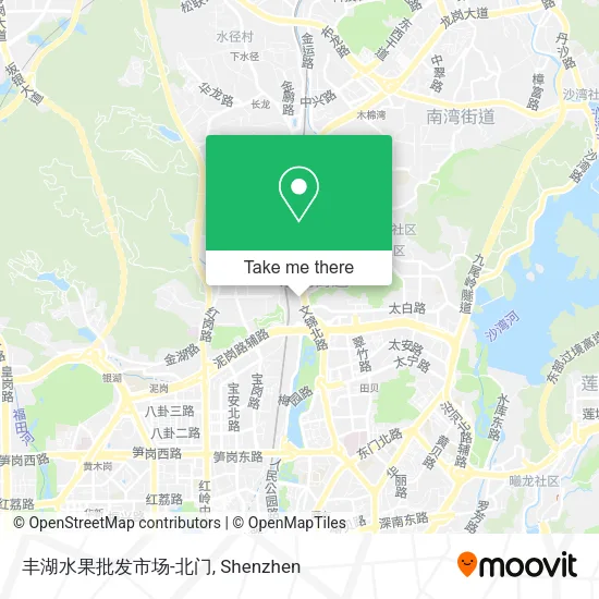 丰湖水果批发市场-北门 map