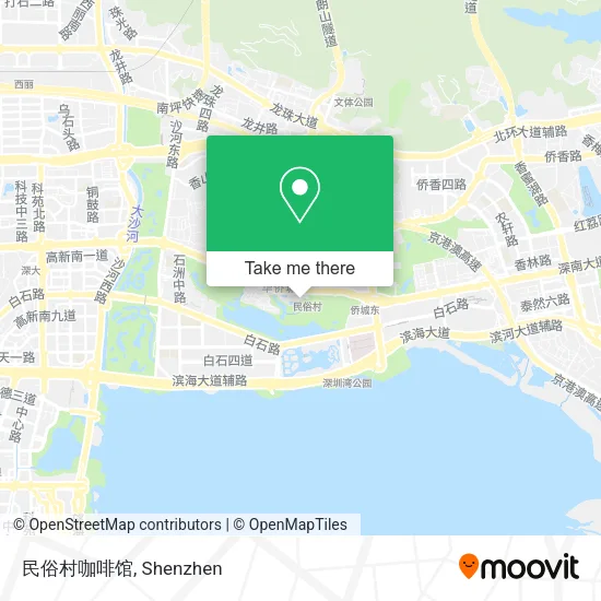 民俗村咖啡馆 map