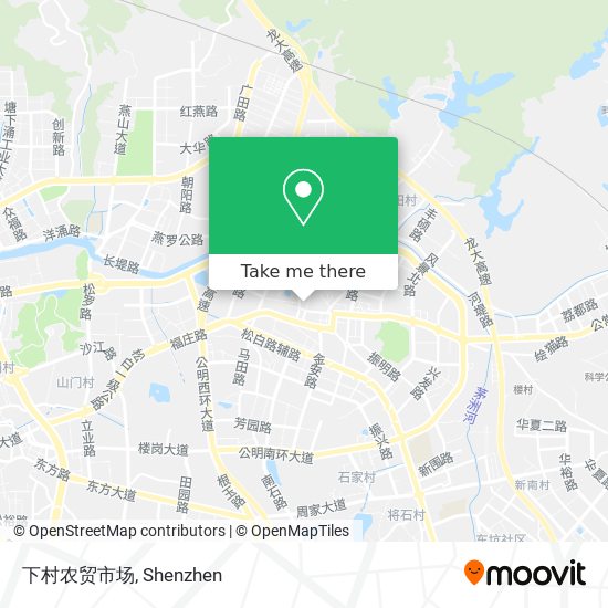 下村农贸市场 map