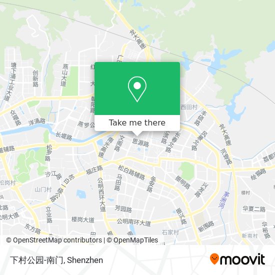 下村公园-南门 map