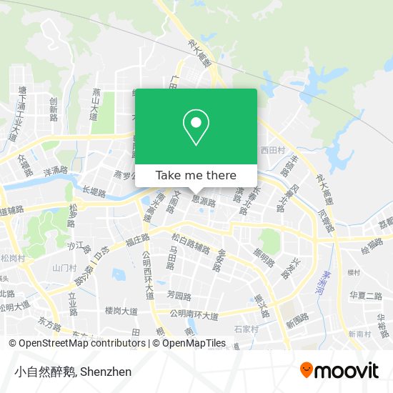 小自然醉鹅 map