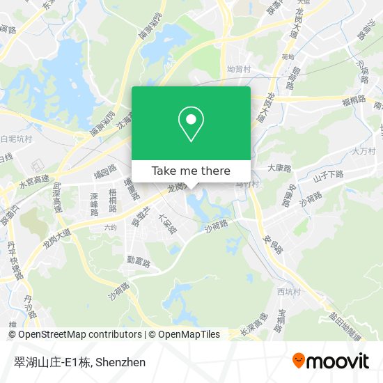 翠湖山庄-E1栋 map
