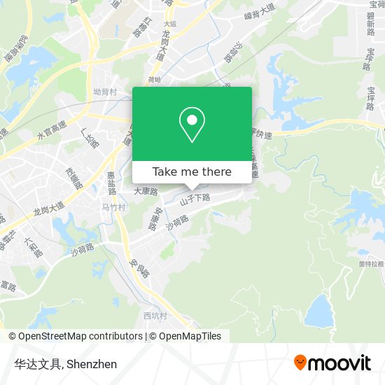 华达文具 map