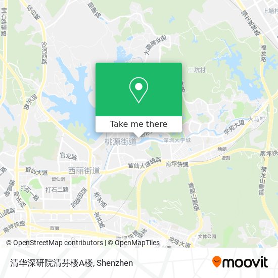 清华深研院清芬楼A楼 map
