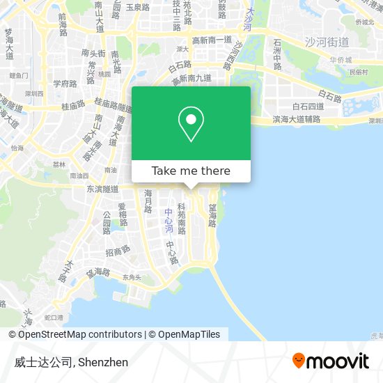 威士达公司 map
