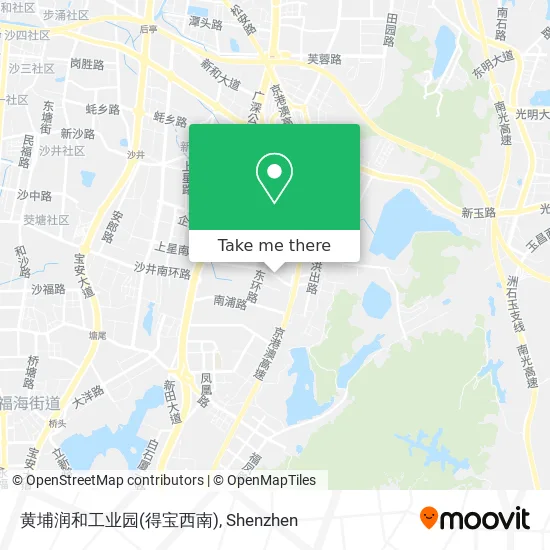 黄埔润和工业园(得宝西南) map